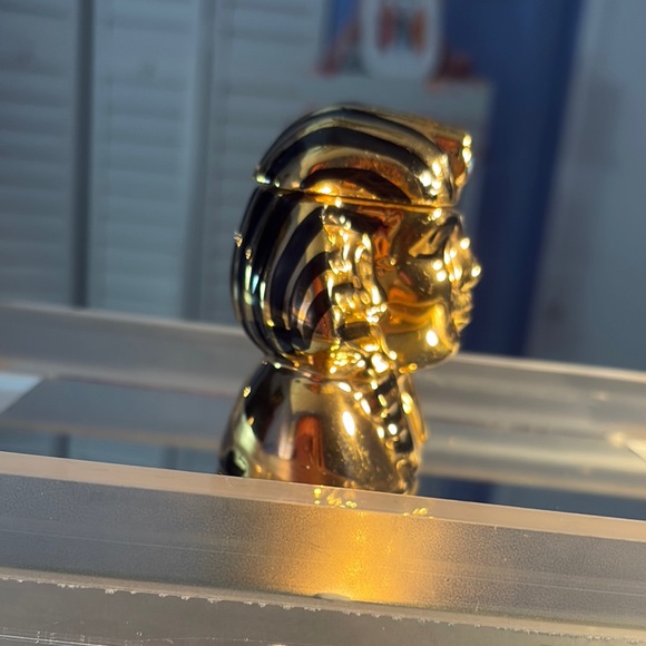 Gold Pharaoh Head Home Accent - Picture 3 of 7